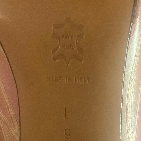 Vintage Versani iridescent made in Italy pumps size 9 - Picture 5 of 7